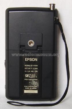 LCD-Color-TV ET-P200; Seiko Epson, Daiwa (ID = 1905095) Television