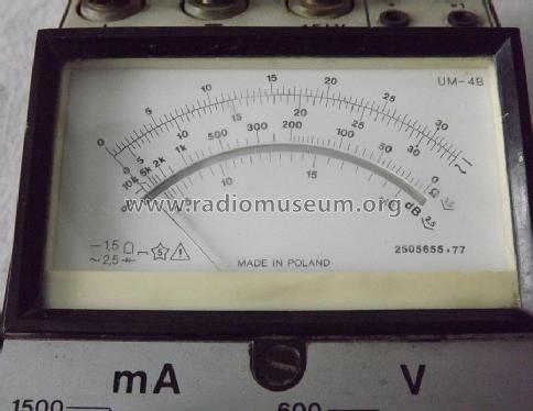 Multimeter UM-4B; ERA; Warschau (ID = 1439222) Ausrüstung