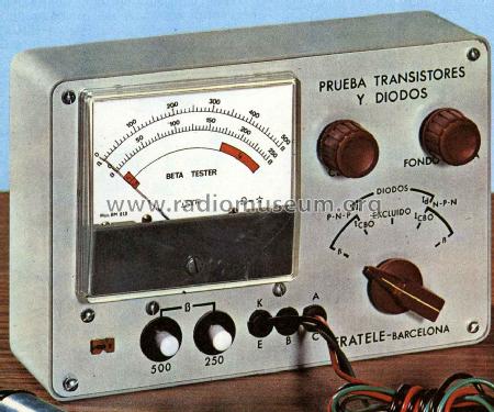 Probador Transistores - Beta Tester ; Eratele Escuela (ID = 2535565) Equipment