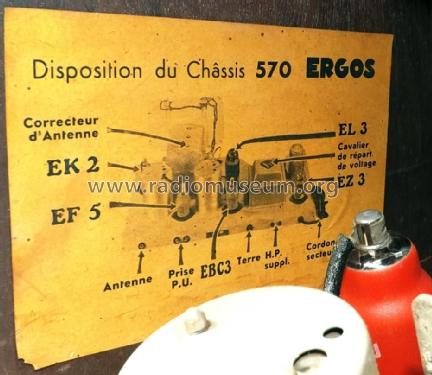 Ergos 570; Radio-Célard, Ergos, (ID = 1313175) Radio