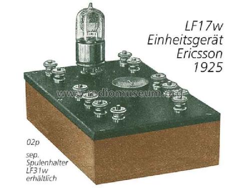 Einheitsgerät LF17W; Ericsson, (ID = 1568) Radio