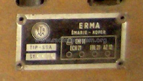 SSA; Erma, Elektro-Radio- (ID = 2813405) Radio