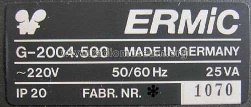 Zähler G-2004.500; ERMIC GmbH Erfurt (ID = 2345987) Equipment
