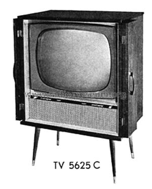 Consolette TV 5626C UHF; Erres, Van der Heem (ID = 2226220) Television