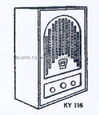 KY116; Erres, Van der Heem (ID = 198248) Radio