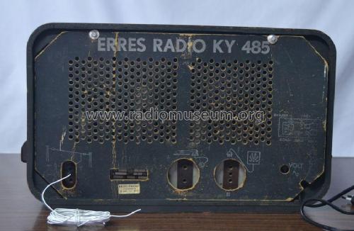KY485; Erres, Van der Heem (ID = 1837305) Radio