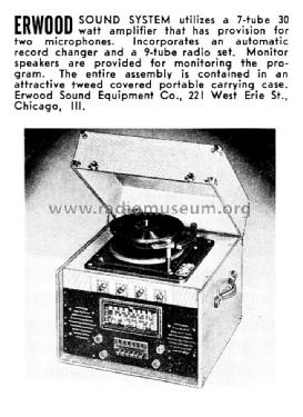 Sound System ; Erwood Co., The; (ID = 1144118) Radio