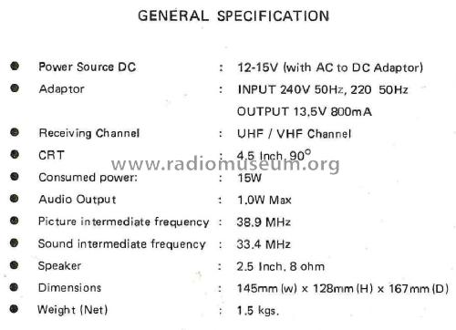 CTV-80; ESC, Electronic (ID = 1046197) Television