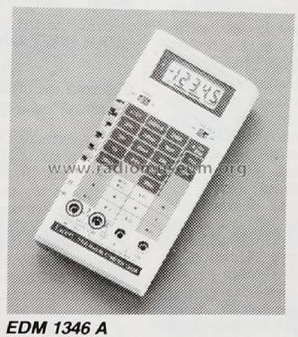 Digital Multimeter EDM 1346A; Escort Instruments (ID = 2544719) Equipment