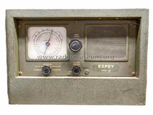 581 ; Espey Mfg. Co., Inc. (ID = 2687440) Radio