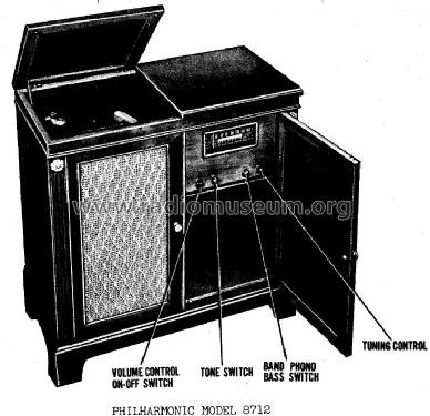 Philharmonic 8712 ch=RR14; Espey Mfg. Co., Inc. (ID = 1657713) Radio