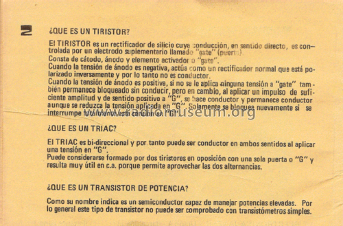 Tiris-Triac Control ; Estrada, Janzer; (ID = 2126820) Equipment