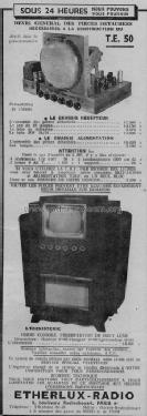 T.E. 50; Etherlux-Radio; (ID = 168337) Television