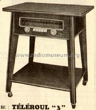 Téléroul 3; Etherlux-Radio; (ID = 556599) Radio
