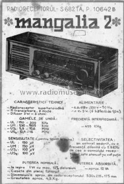 Mangalia 2 S682TA; Electronica; (ID = 3187346) Radio