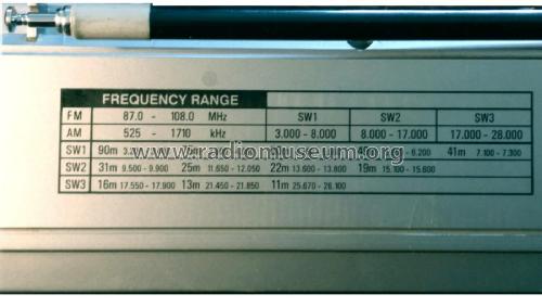 Lextronix Hi Sensitivity 5-Band AM/FM/SW BCL Receiver S350; Etón Corp, Lextronix (ID = 2102862) Radio