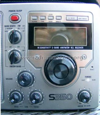 Lextronix Hi Sensitivity 5-Band AM/FM/SW BCL Receiver S350; Etón Corp, Lextronix (ID = 2097409) Radio