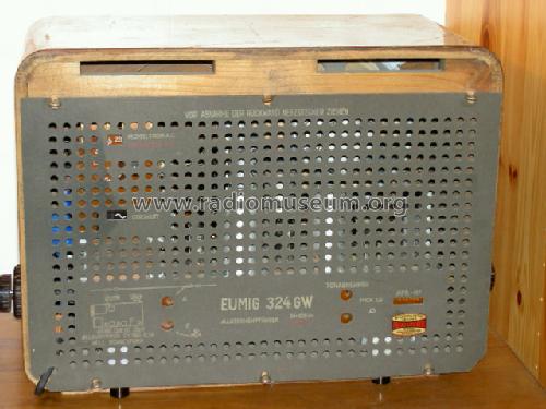 324-GW; Eumig, Elektrizitäts (ID = 275577) Radio