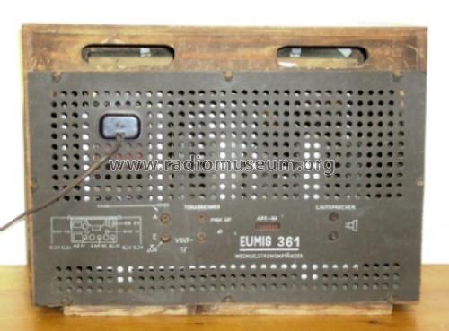 361; Eumig, Elektrizitäts (ID = 277334) Radio