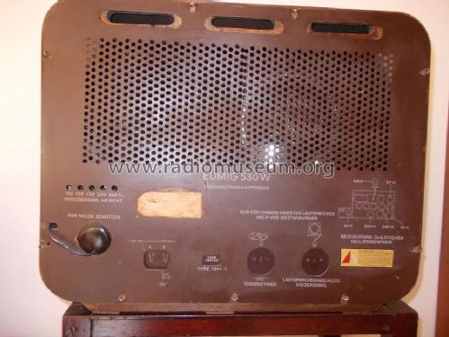 530W; Eumig, Elektrizitäts (ID = 1347493) Radio