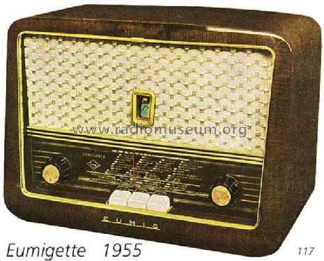 Eumigette 382U; Eumig, Elektrizitäts (ID = 1588) Radio