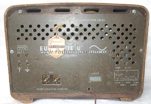 Eumigette 382U; Eumig, Elektrizitäts (ID = 2161158) Radio