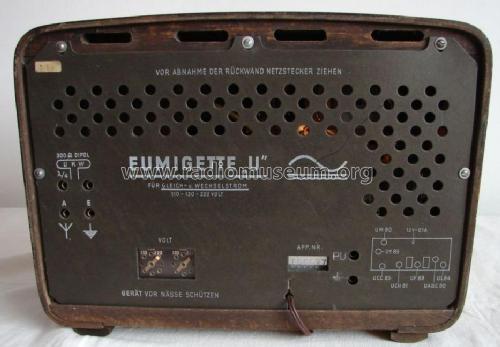 Eumigette 382U; Eumig, Elektrizitäts (ID = 784238) Radio