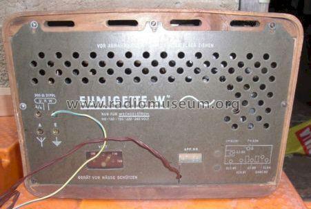 Eumigette 382W ; Eumig, Elektrizitäts (ID = 1125098) Radio