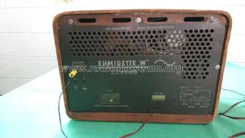 Eumigette 382W ; Eumig, Elektrizitäts (ID = 2903013) Radio