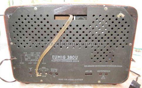 Eumigo 380U; Eumig, Elektrizitäts (ID = 1242398) Radio