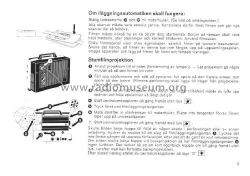 Super 8 and Single 8 Sound Film Projector MARK S 706; Eumig, Elektrizitäts (ID = 2700217) R-Player