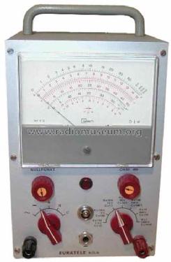 Röhrenvoltmeter ; Euratele, Radio- (ID = 375714) teaching