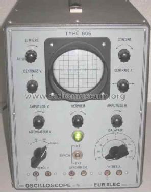 Oscilloscope 806; Eurelec - Institut (ID = 1182943) Equipment