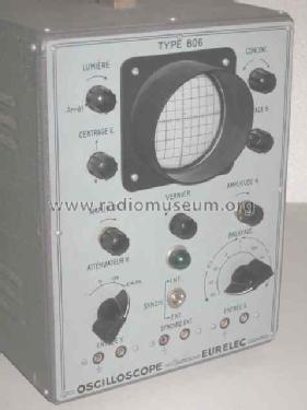 Oscilloscope 806; Eurelec - Institut (ID = 1182949) Equipment