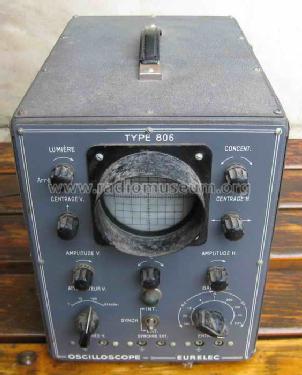 Oscilloscope 806; Eurelec - Institut (ID = 1253118) Ausrüstung