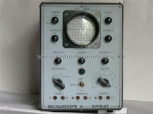 Oscilloscope 806; Eurelec - Institut (ID = 311770) Equipment