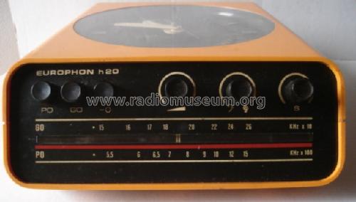 Radioorologio H20; Europhon; Milano (ID = 376372) Radio