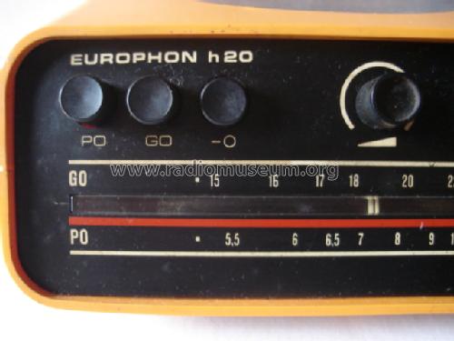 Radioorologio H20; Europhon; Milano (ID = 376373) Radio