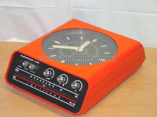 Radio-Uhr H30; Europhon; Milano (ID = 109878) Radio