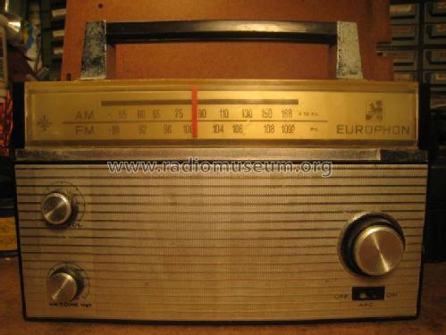 AM-FM Transistor ; Europhon; Milano (ID = 1824197) Radio