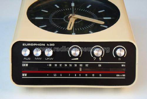 Radio-Uhr H30; Europhon; Milano (ID = 1487413) Radio