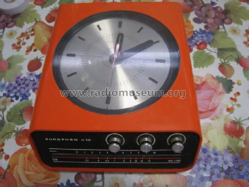 Radioorologio H10; Europhon; Milano (ID = 1661156) Radio