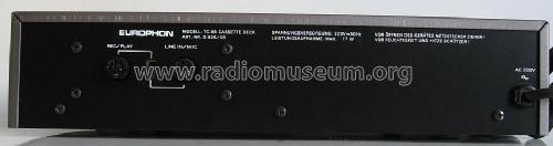 Stereo Cassette Deck TC-88; Europhon; Milano (ID = 1299079) R-Player