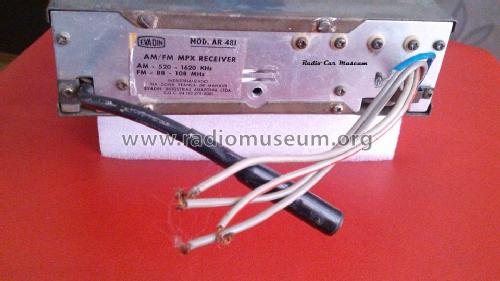AM/FM MPX Receiver AR-481; Evadin Indústrias da (ID = 1998056) Car Radio