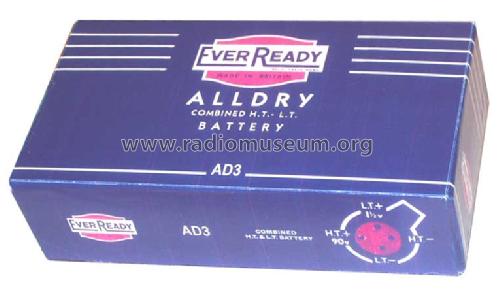 All Dry Battery AD3; Ever Ready Co. GB (ID = 363582) Aliment.