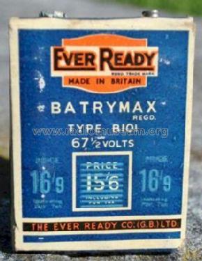 Batrymax B101; Ever Ready Co. GB (ID = 1732543) Power-S