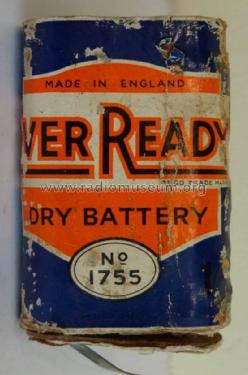 Dry battery 1755; Ever Ready Co. GB (ID = 1533321) Power-S