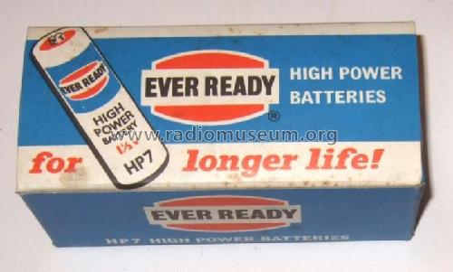 High Power Battery 1½ V HP7; Ever Ready Co. GB (ID = 1764628) Power-S