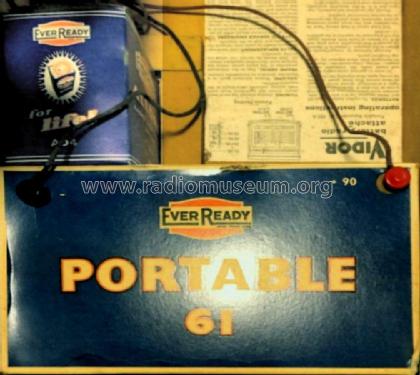 Portable 61; Ever Ready Co. GB (ID = 2638681) Strom-V