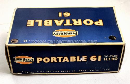 Portable 61; Ever Ready Co. GB (ID = 2641276) Strom-V